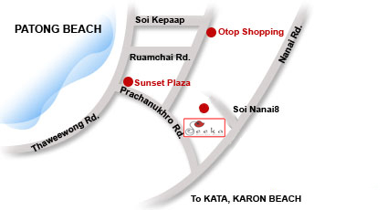 シーカ ブティック リゾートの地図/Seeka Boutique Resort